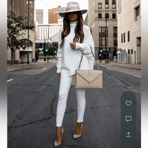 White Wash Skinny Jeans